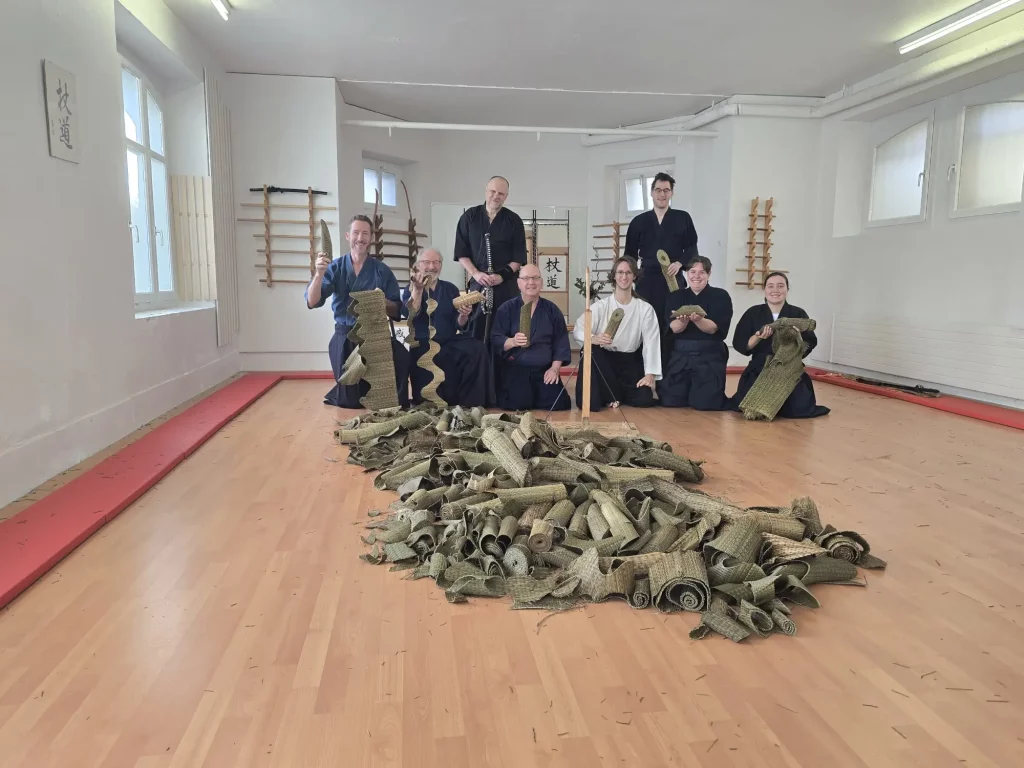 Iaïdō - Tameshigiri - après